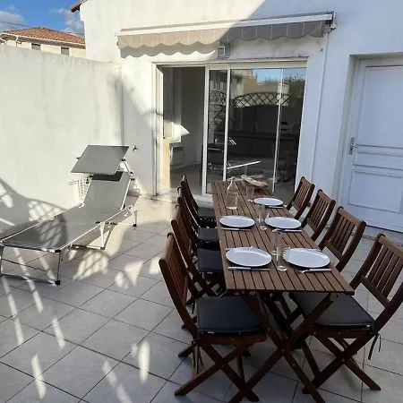 T3 Lumineux Avec Grande Terrasse, Clim, Parking Gratuit Et Wi-fi - 5 Personnes - Fr-1-770-6 La Ciotat